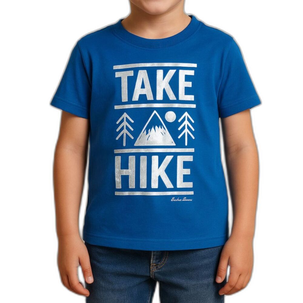 Eddie Bauer Boys “Take a Hike” Short Sleeve T-Shirt | 5-6